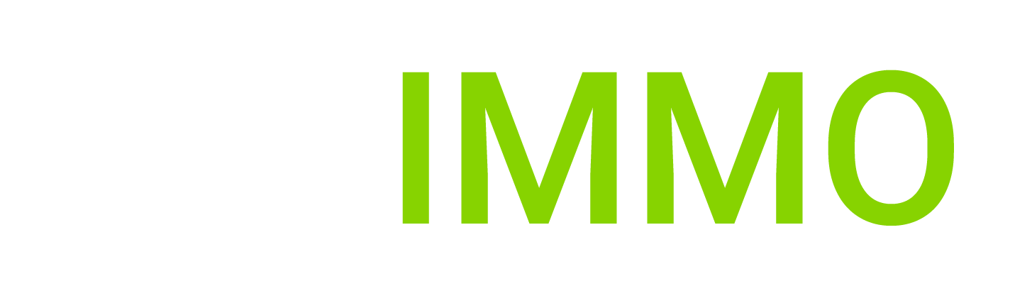 Logo 3G IMMO horizontal blanc